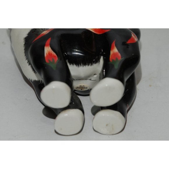 Hot Pepper Cat by Amy Lacombe 2002 Willets Designs #86058 signed Red black - Picture 6 of 6